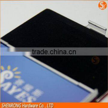 2015 New Product Leather Magnetic Metro Card Case for Business