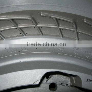 Moulding design 2 pieces tyre mold for motorcycle