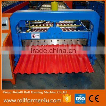 Corrugated automatic used metal roof panel roll forming machine