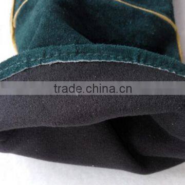 Green Cow Split Leather and for Hand Safety Gloves With ce Certification photo-2