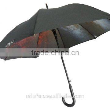 Promotional Advertising Outdoor Long Stick Handle Umbrella