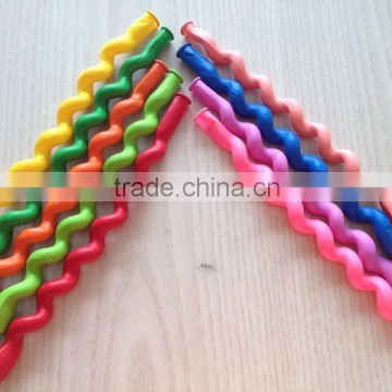 high quality thick latex spiral balloons from hebei tonghai