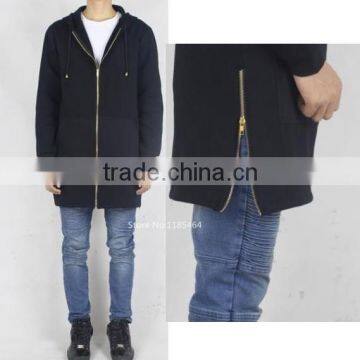 2015 Custom elongated hoodie