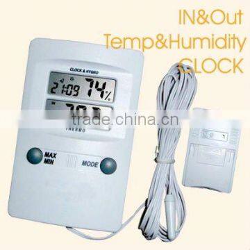 Digital Indoor Outdoor temperature humidity meter