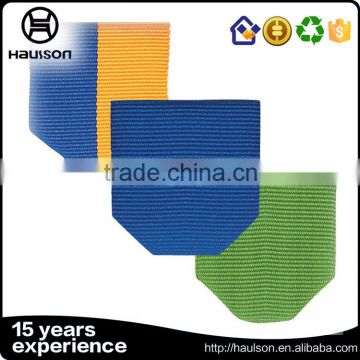 custom wholesale high quality woven polyester military medal ribbon