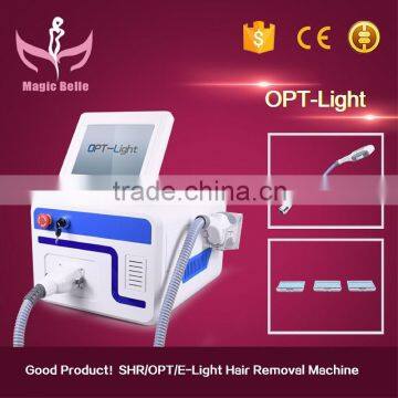 Diode laser hair removal machine SHR E-light hair removal machine with CE