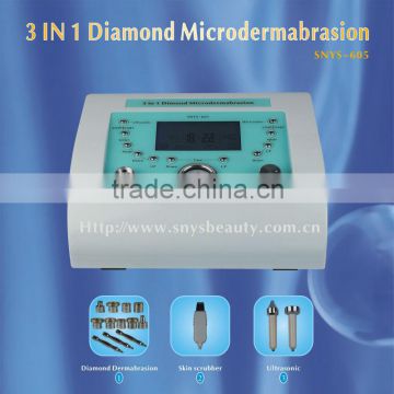 3 in 1 microdermabrasion ultrasound beauty equipment