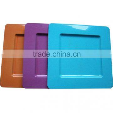 GRS Cheap Disposable Square Plastic plates