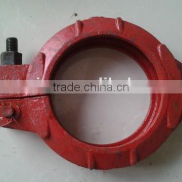 concrete pump pipe snap coupling clamp