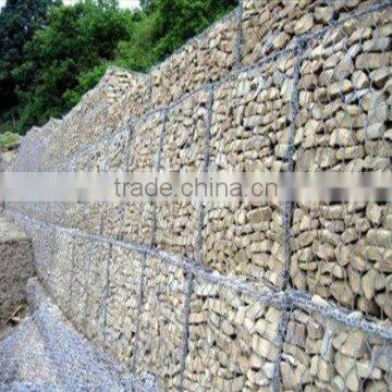 240gr/m2 Galvanized 2x1x1m Riverway Gabion Mesh Box