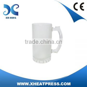 promotional 16oz Frosted Glass Beer Mug Sublimation for Mug G-P