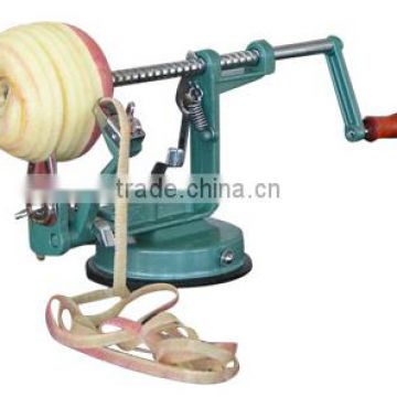 2015 new type heavy duty apple peeler with wooden handle