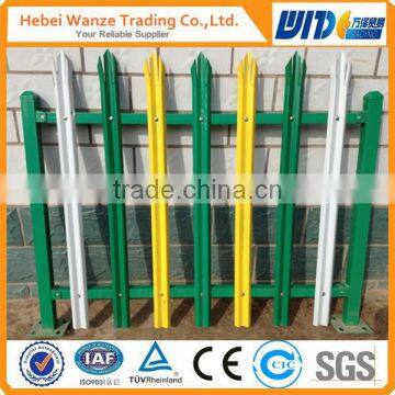 palisade fence/rubber coated fencing(TUV Rheinland certificated factory)