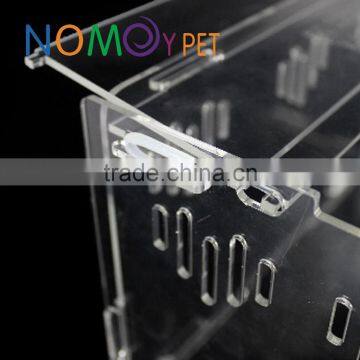 Nomo Acrylic Reptile Terrarium Habitat for Juvenile and Small Arboreal Tarantulas Chameleon Snails or Other Larval Reptiles photo-2