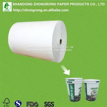 PE coated raw materials for paper cups