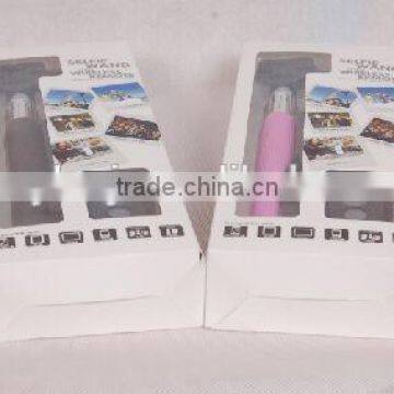Wireless Bluetooth Extendable Handheld Monopod for iPhone and Samsung,telescopic sign holders