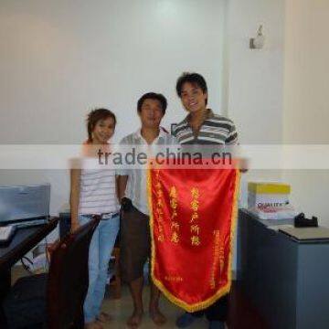 Praise from customer