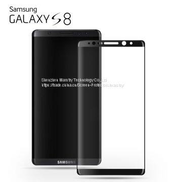 0.33mm 3D Curved Full Covered Tempered Glass Screen Protector For Samsung Galaxy S8/S8 Plus