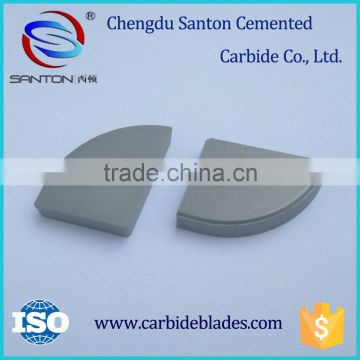 D120 cemented carbide cutter tool brazed tips