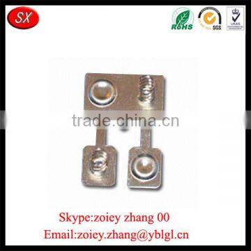 China Manufacturer Stainless Steel Stamping Battery Contact Plate photo-6