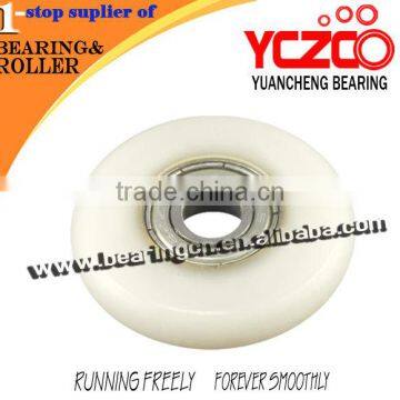 Miniature sliding gate bearing wheels/hanging bearing roller