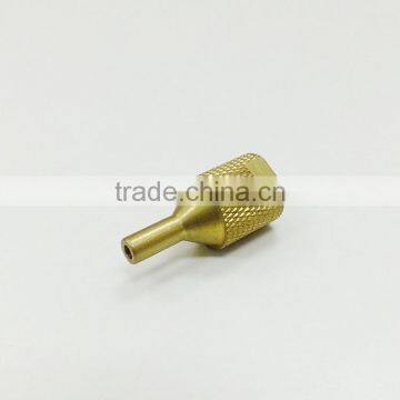 China manufacturer best price brass nut with knurling