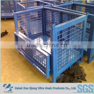 Storage Folding Roll Logistics Push Trolley Container Cart photo-3