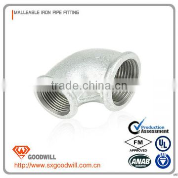 hot galvanized SS Female reducing Elbow