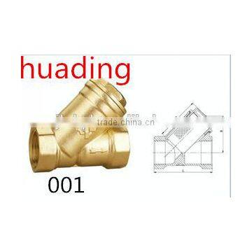 Y type Brass/Copper threade Strainer Filter for Plumbing Materials