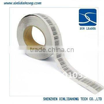 EAS RF soft label /40*40mm soft tag for surpermarket XLD-R01