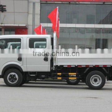 Dongfeng 4*2 twin cabin cargo truck