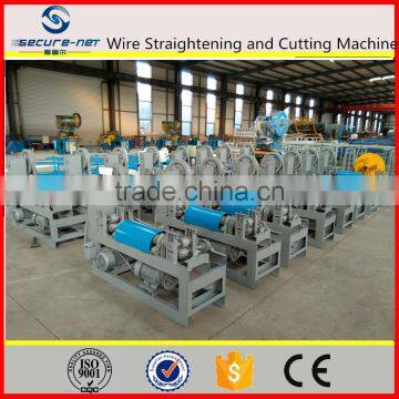 automatic steel bar straightening and cutting machine