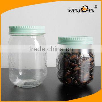 Food Grade Empty Plastic Jars 250ml / 550ml Disposable Plastic Food Containers photo-2