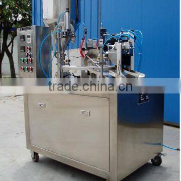 Semi-automatic Aluminum-plastic Composite Plastic Tube Filling and Sealing Machine for Shoe Polish photo-5