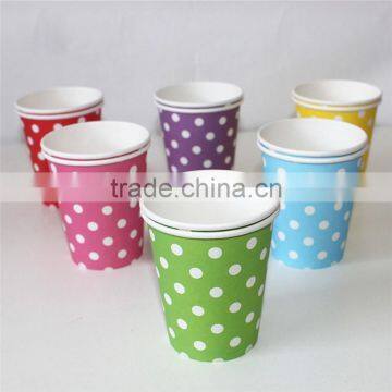 8oz disposable paper fruit juice cup