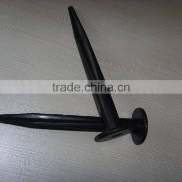 Plastic Ground Pegs ,weed Control Fabric Pegs(11.3cm Length) photo-5