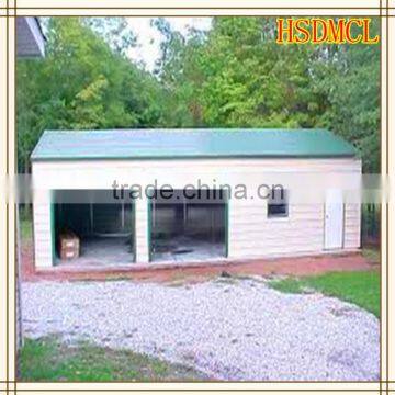 China steel prefab garage carport building for sale