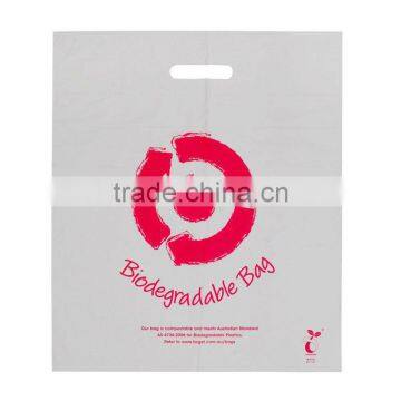 100%Degradable&Compostable EN13432 Certified Die-cut Shopping Bag photo-4