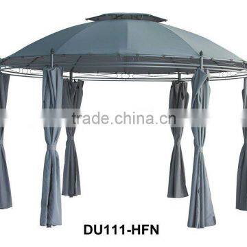 DIA 3.5M double roof round gazebo(round metal gazebo,metal roof gazebo)