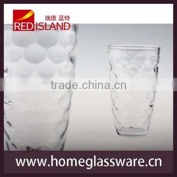 250ml Dot Embossed Glass Cup Kitchenware From China photo-2