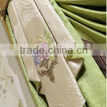 European Country Style Fresh Ready Made Chenille Bedroom Window Blackout Curtain photo-3