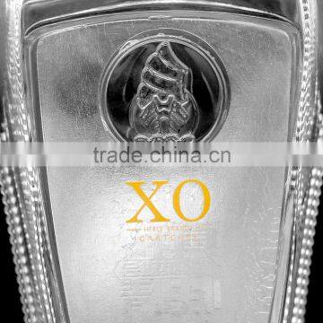 700ml Premium Fancy Glass Tequila Bottle, Custom Crystal Clear Wine Bottle Chinese Manufacture