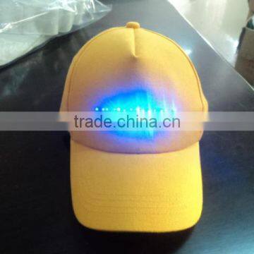 led light baseball cap/camo led light cap