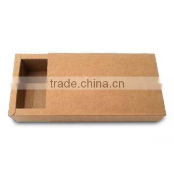 New Style Kraft Pull-out Drawer Boxes for Gift Packaging photo-4