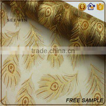 New Arrival Cheap Soft Silk Quilt Embroidery Pattern Printing Organza Fabric Roll photo-3
