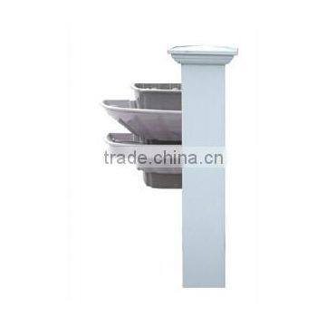 Hanging Fence Planters Fence Greening Decoration, Planters for Fence and Belcony