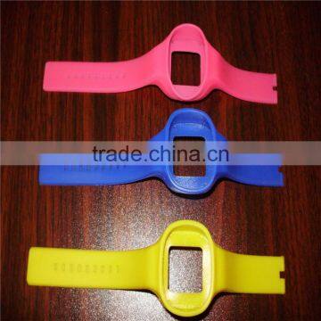 Customized Various Colors Fashion SiCustomized Various Colors Fashion Silicone Watch Band for Digital Wrist Watch Broad Bracelet photo-4