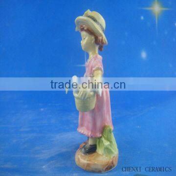 Porcelain Figure;porcelain Dancing Girl, Home Decoration photo-5