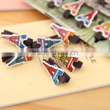 Wooden Eiffel Tower Photo Clip Holder,memo Clip photo-5