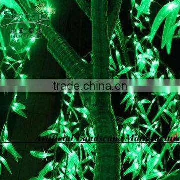 Willow Trees With Led Lighted Green Color 1.6m Led Trees